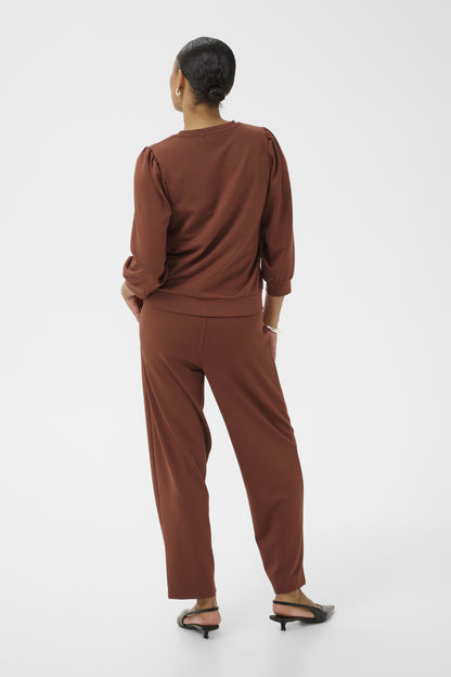Kaffe KAannie Sweatshirt Henna