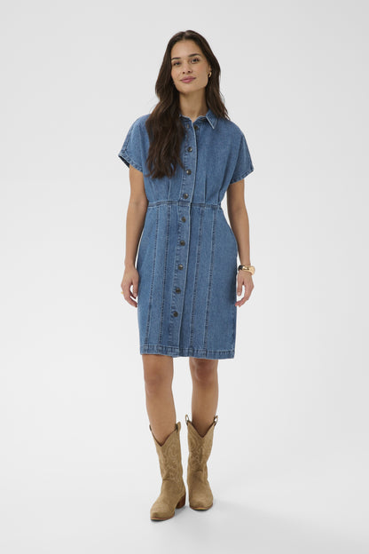 Kaffe Clothing KAvalena Denim Dress Blue Denim