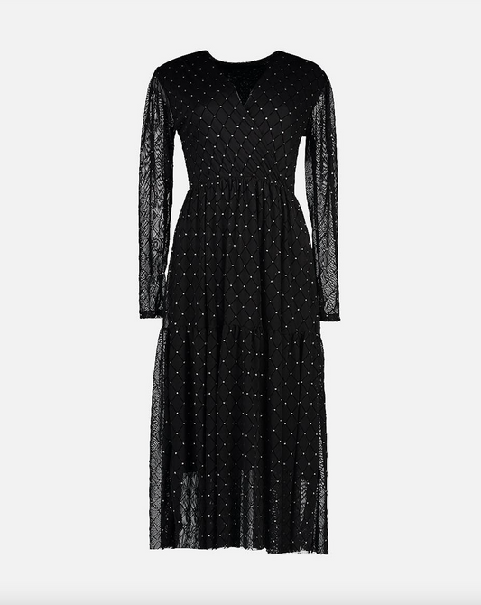 Floyd Kjole Sofie Bling Sort