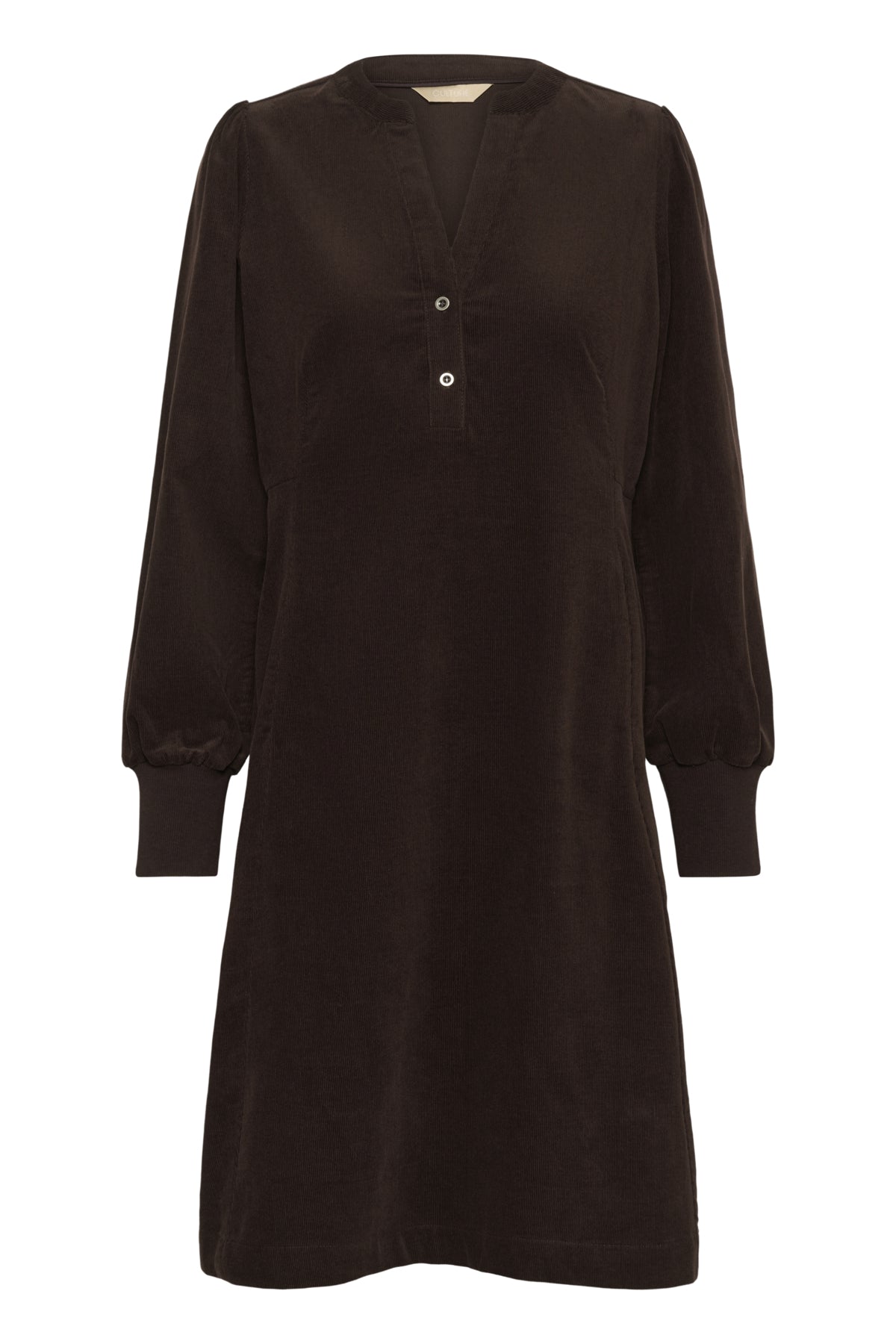 Culture CUula Rhaena LS Dress Coffee Bean