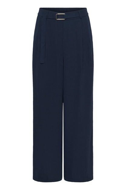 Kaffe Clothing KAillis Cropped Pants - Midnight Marine