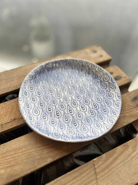 Wonki Ware Tallerken 22,5cm - Mørk Blå