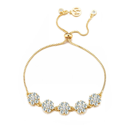 Nora Norway Mira Brace Gold Aqua