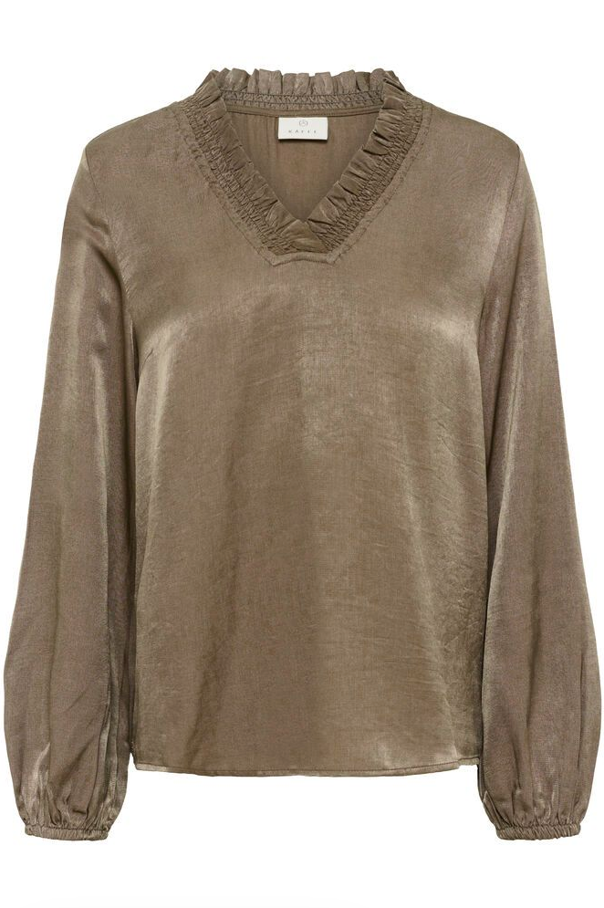 Kaffe Clothing KAmille Blouse Morel