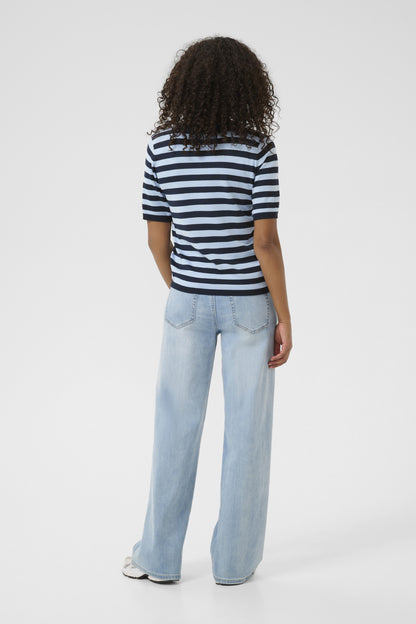 Kaffe Clothing KAlizza Midnight/Soft Chambray Striped