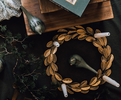 Alot Adventsstake krans