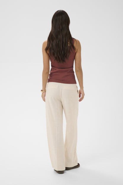 Kaffe KAcarna - Rustrød singlet