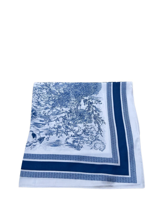 Nora Norway Silkeskjerf Summer Forrest