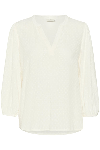 Kaffe Clothing KAannika Blouse Chalk