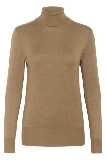 Kaffe Clothing Astrid Roll Neck Toasted Coconut Melange