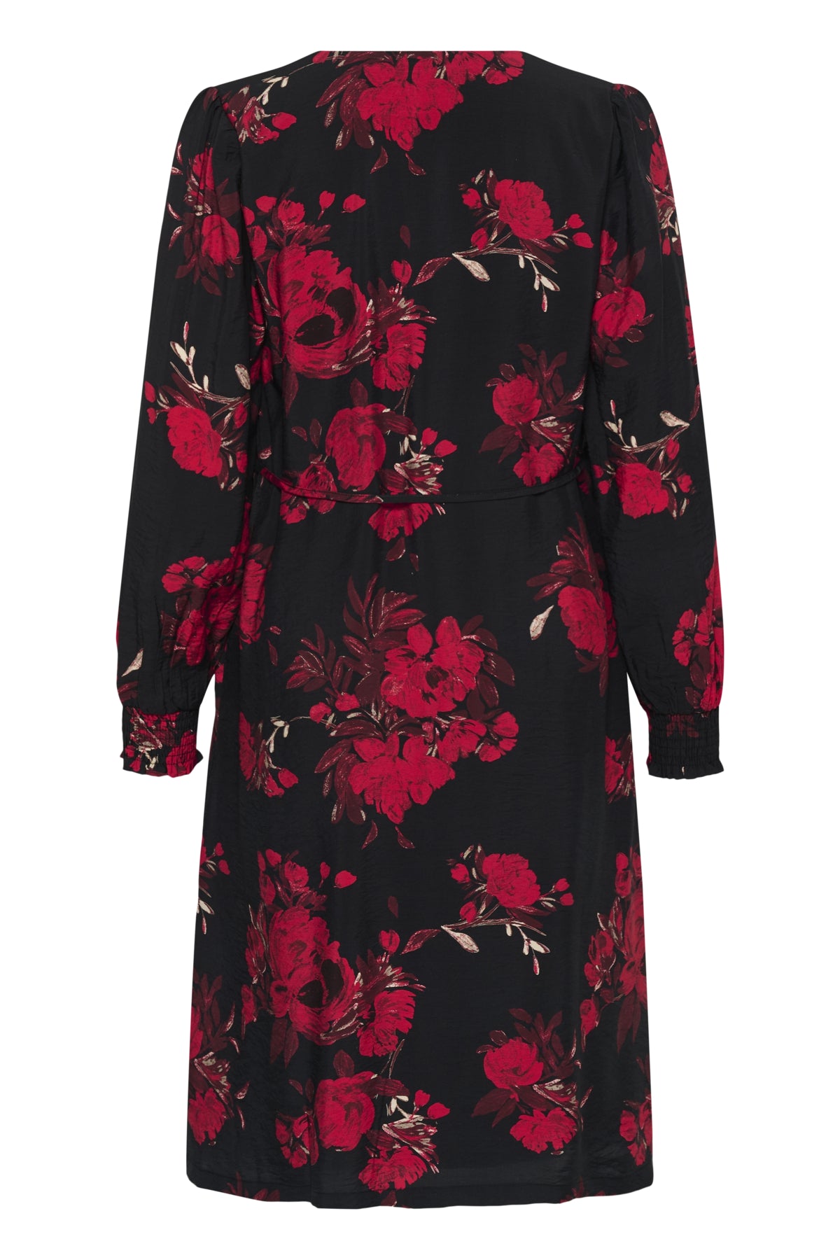 Kaffe Clothing KAlpamela Dress Black/Red Flower
