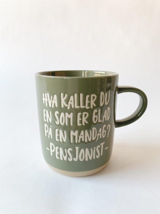 Trend Design Krus H 9,5 Cm “Pensjonist”