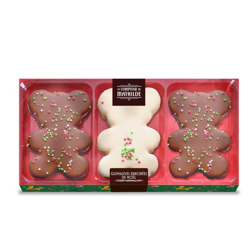 Mathilde Christmas Gift Box Marshm & Chocolates (90g)