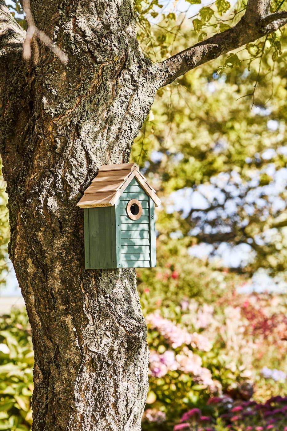Ib Laursen Fuglehus Støvgrønt M/Naturfarget Tak