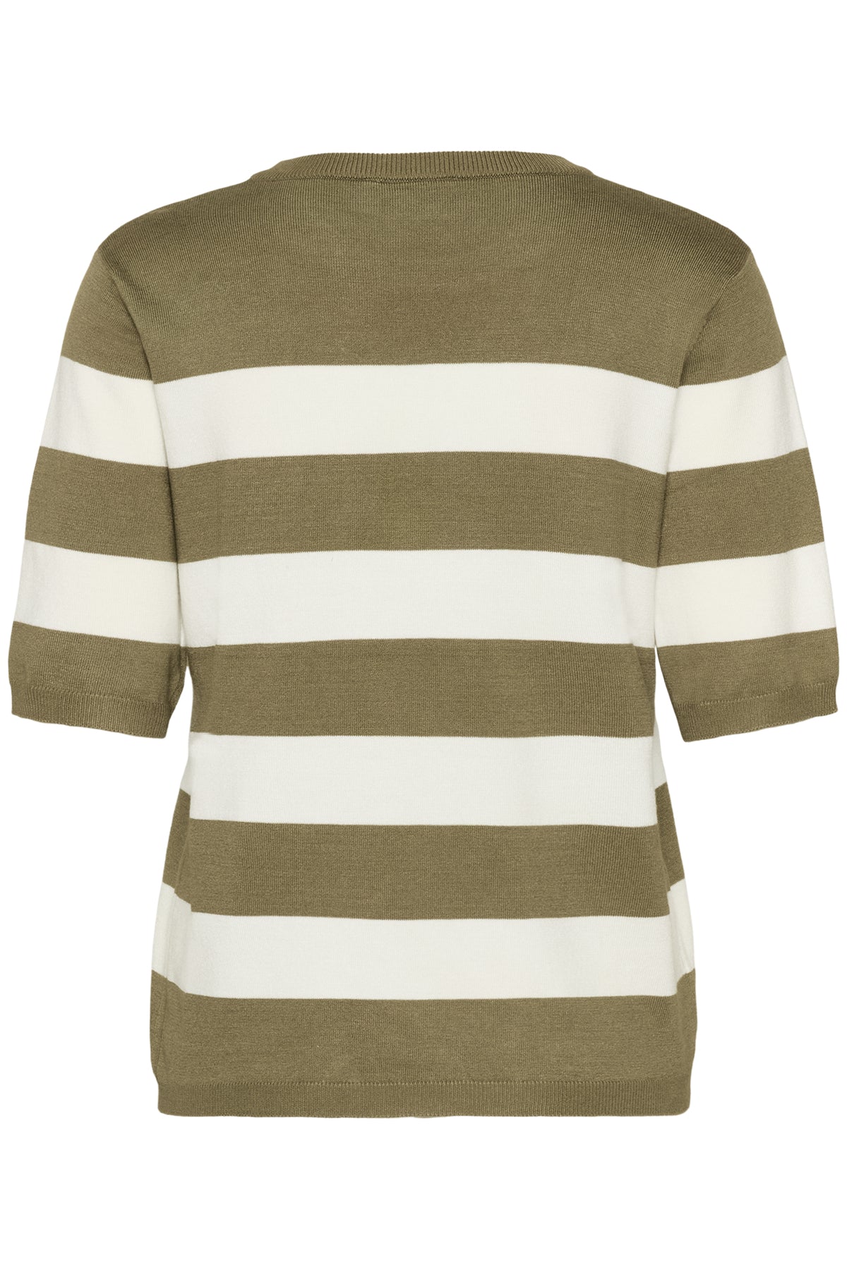 Kaffe Clothing KAlizza Striped Knit Dusky G. W. Chalk Wide Stripe