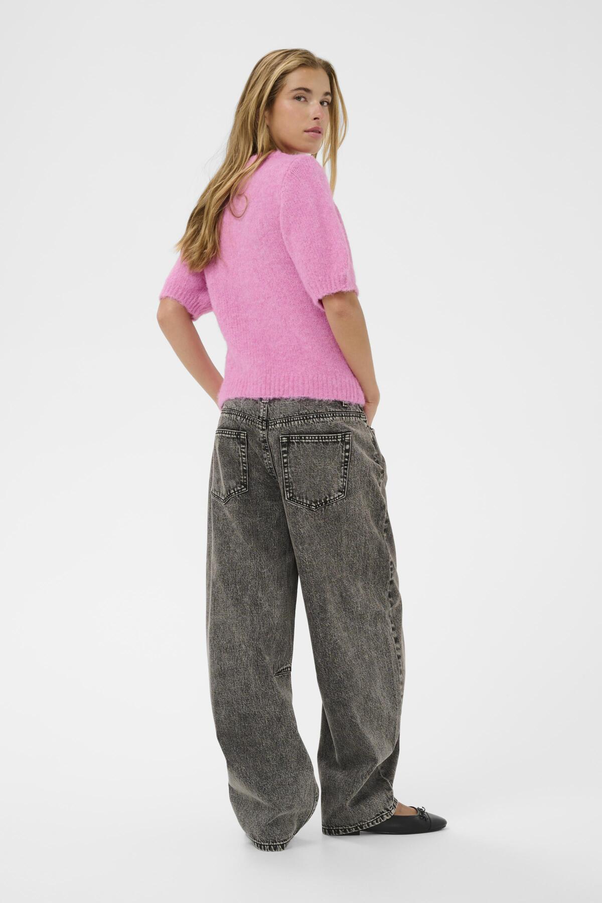 Kaffe Clothing KAemelie Cardigan Pink Power Melange