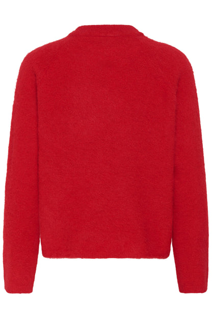 Kaffe Clothing KAjordan Strikkegenser Crimson