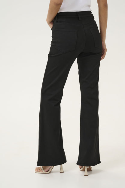 Kaffe Clothing KAdima Flared Jeans Sort