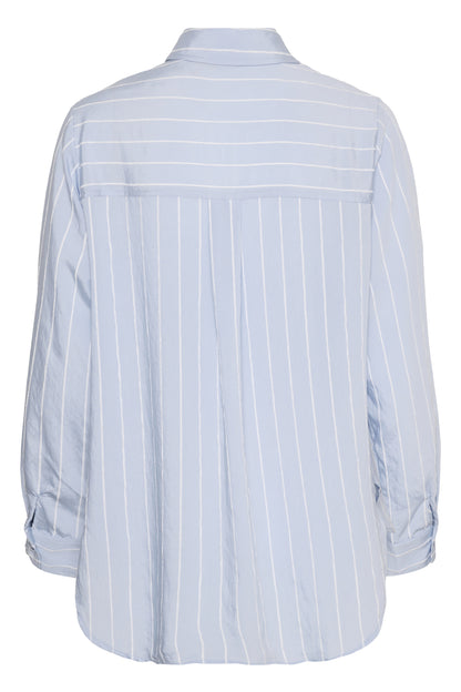 Culture CUarin Shirt Blue/White Stripe
