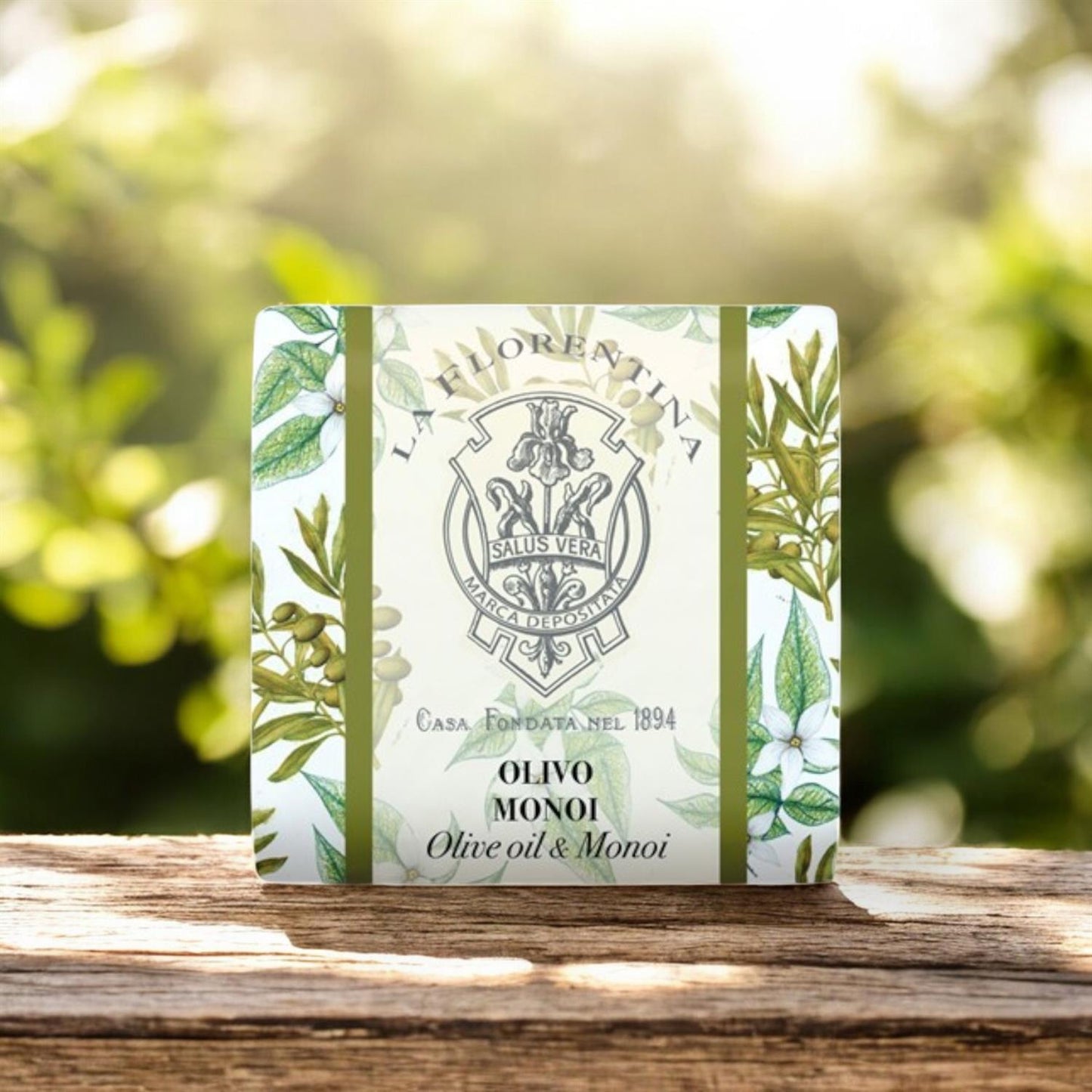 Såpestykke Olive oil Monoi 106g