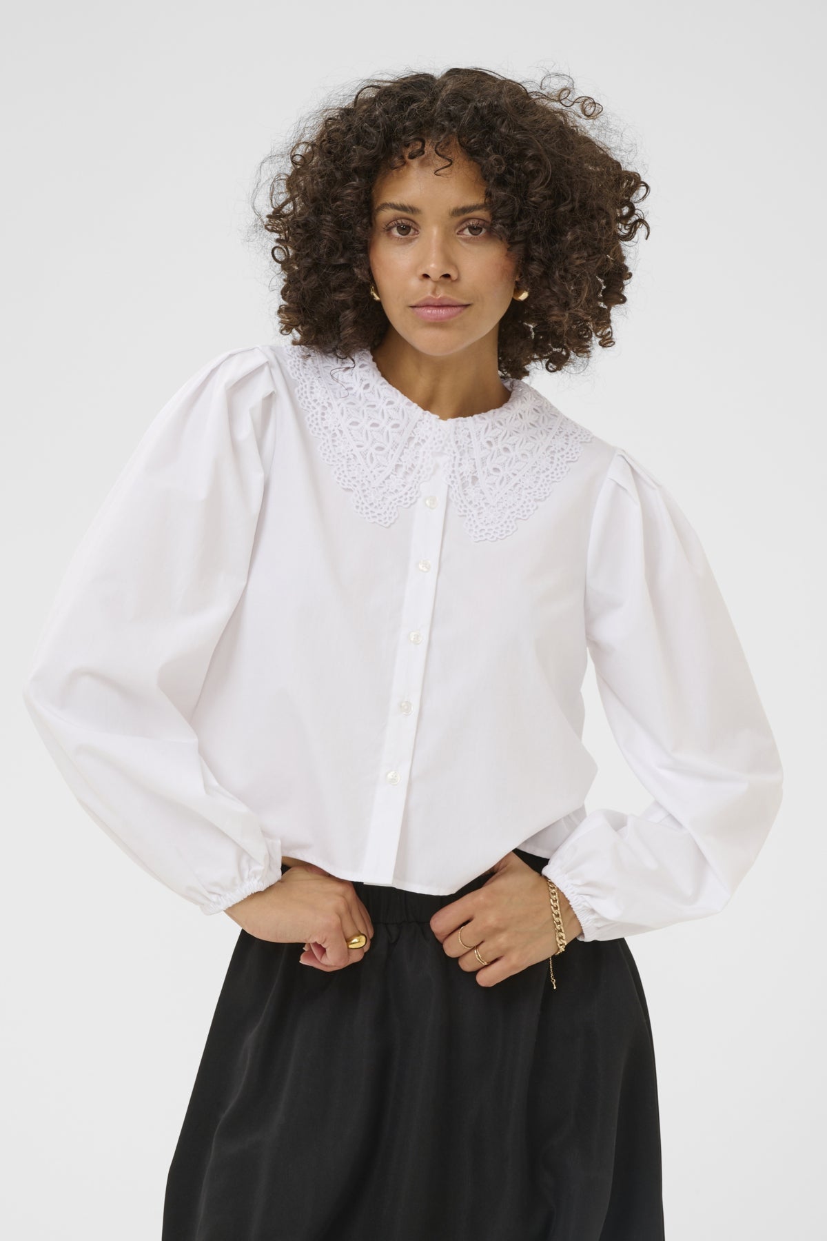 Kaffe Clothing KAorla Shirt Optical White