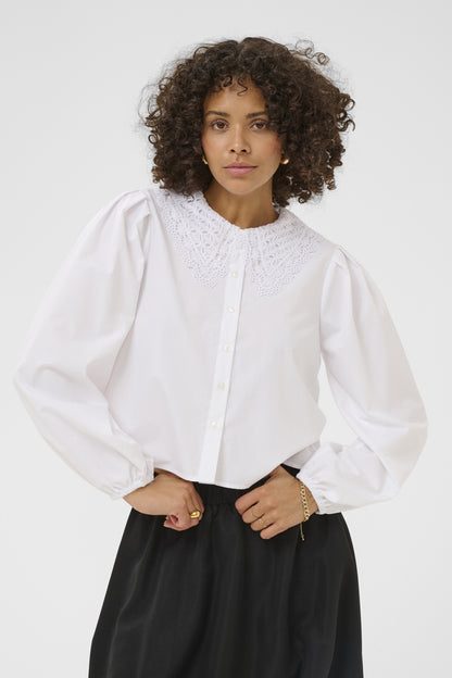 Kaffe Clothing KAorla Shirt Optical White