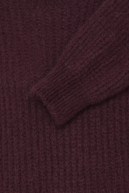 Sorbet SBgulvig Bellis Knit Blouse Cabernet