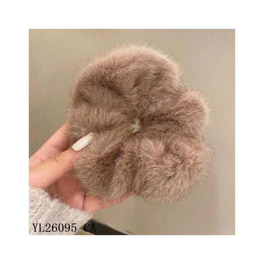 Hårstrikk Fluffy Taupe