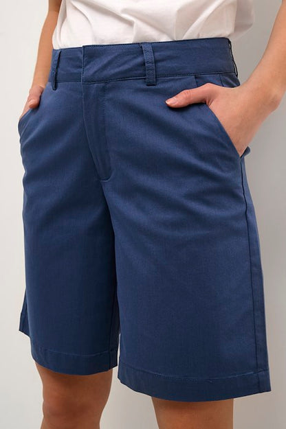 Kaffe Clothing KAlea City Shorts Vintage Indigo