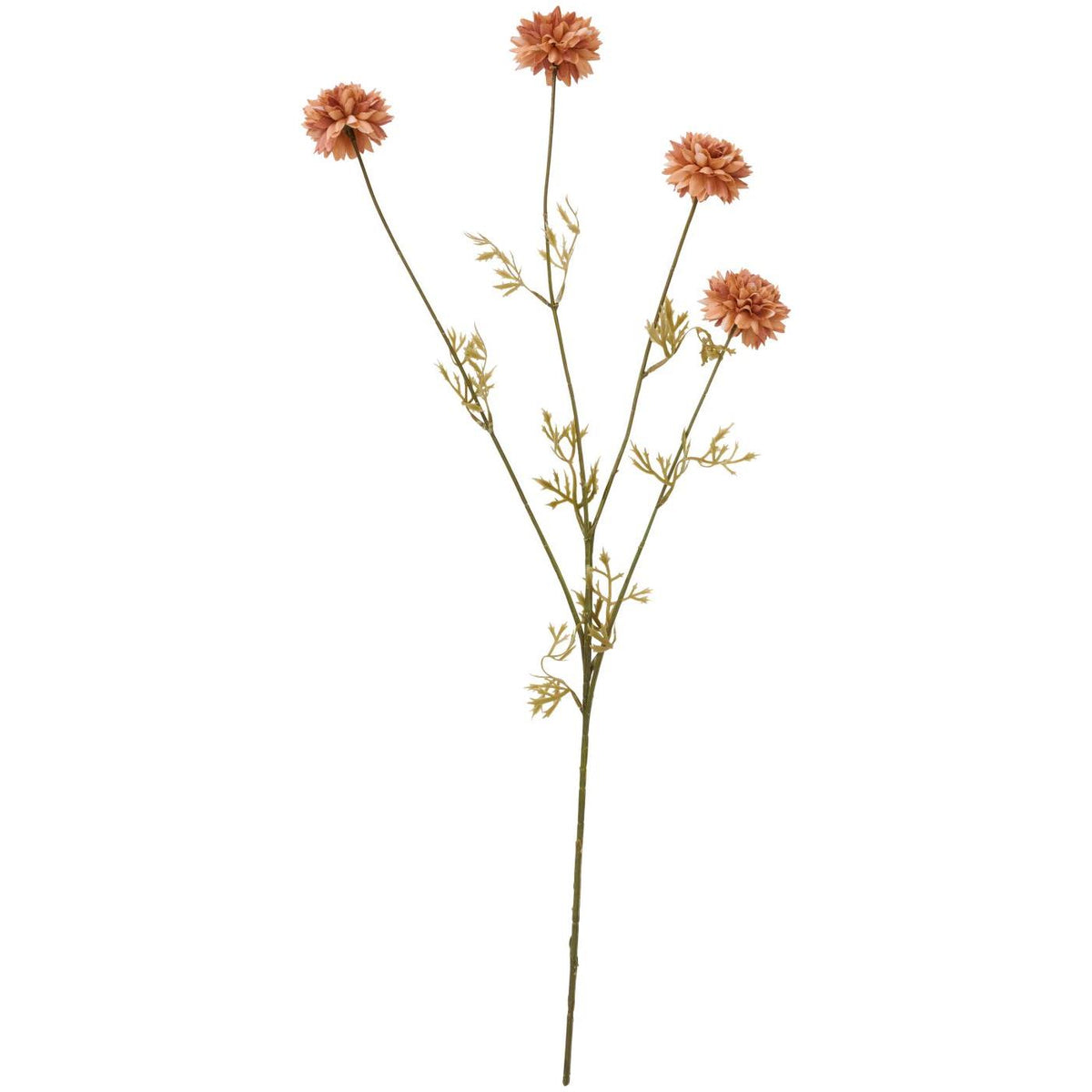 Ib Laursen Blomsterstilk sienna 4 blomster