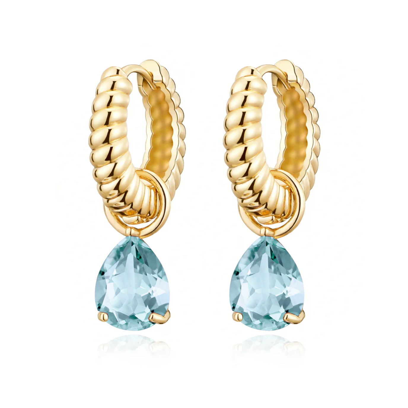 Nora Norway Mira Drop Ear Aqua