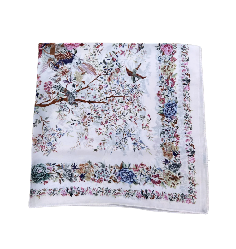 Nora Norway Silkeskjerf Summer Bird
