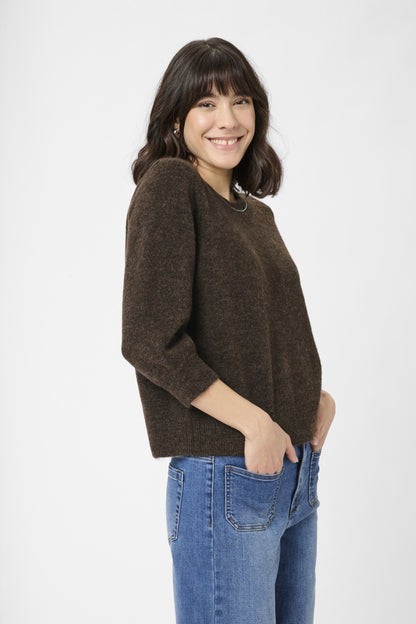 Kaffe Clothing KAmeridith Pullover Black Coffee