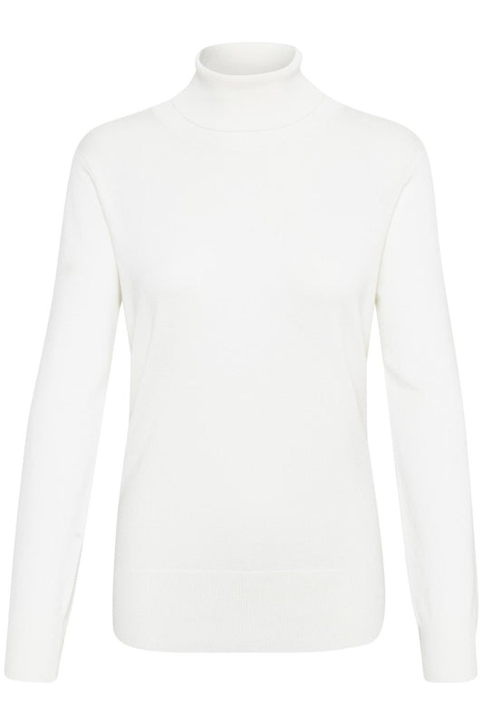 Kaffe Clothing Astrid Roll Neck Chalk