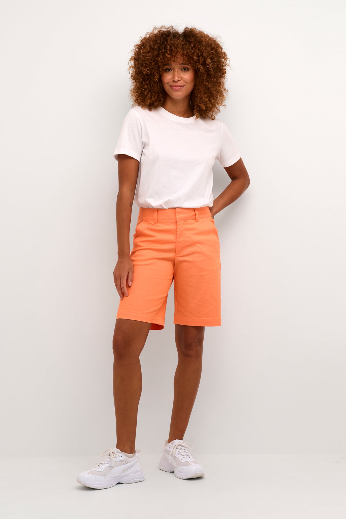 Kaffe Clothing KAlea City Shorts Melon