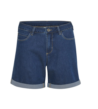 Kaffe Clothing KAvicky Denim Shorts Medium Blue Washed Denim