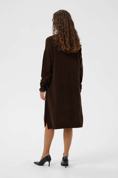 Culture CUnova Katrina Dress Coffee Bean Melange