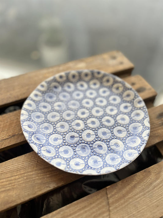 Wonki Ware Tallerken 22,5cm - Mørk Blå