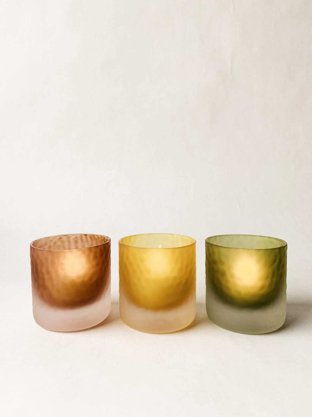 Trend Lysglass Matt Grønn 6,5×6,5 cm