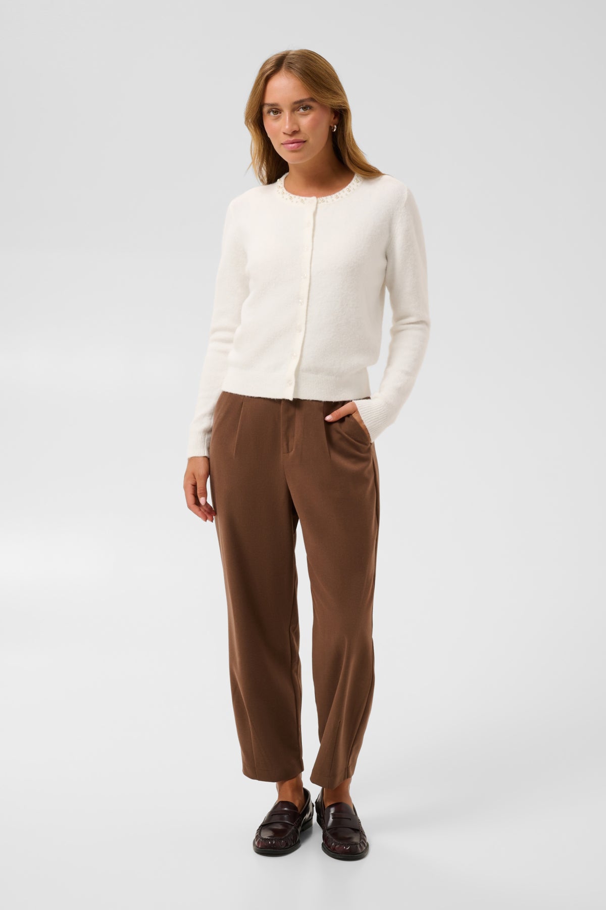 Kaffe Clothing KAselly Cardigan Chalk