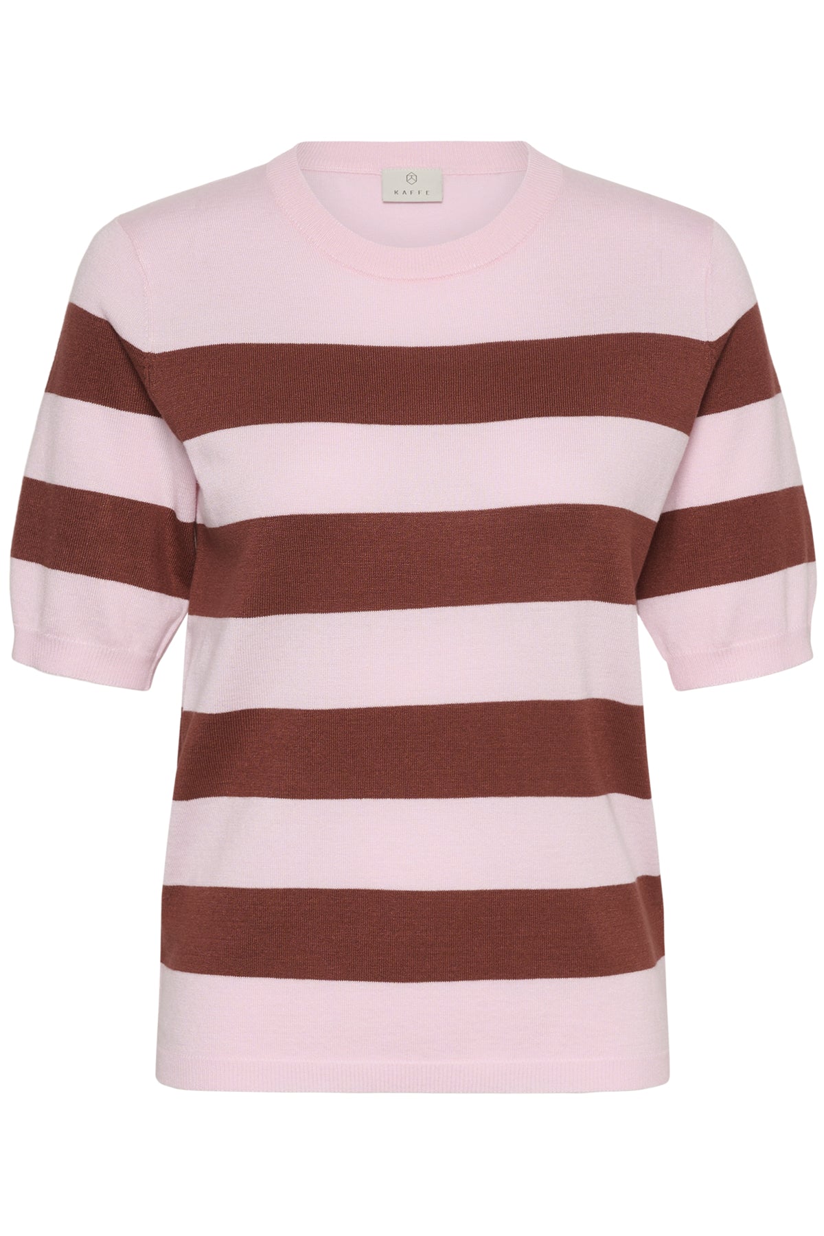 Kaffe Clothing KAlizza Striped Knit - Ballerina/Henna