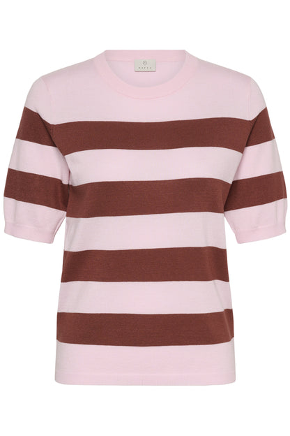 Kaffe Clothing KAlizza Striped Knit - Ballerina/Henna