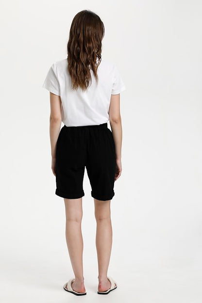 Kaffe Clothing KAnaya Shorts Black Deep