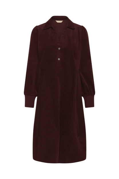 Culture CUmissy Rhaena Dress Chocolate Truffle