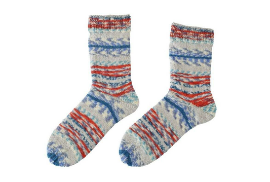 Arne & Carlos Garn "Socks 6 More" 03012 Quiet Corner Color