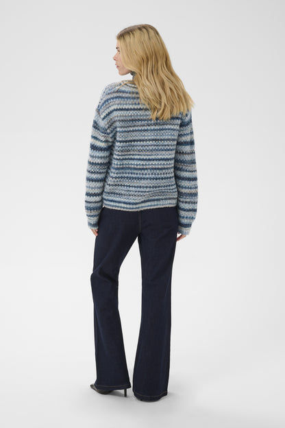 Culture CUhazel Cardigan Blue Melange Multi