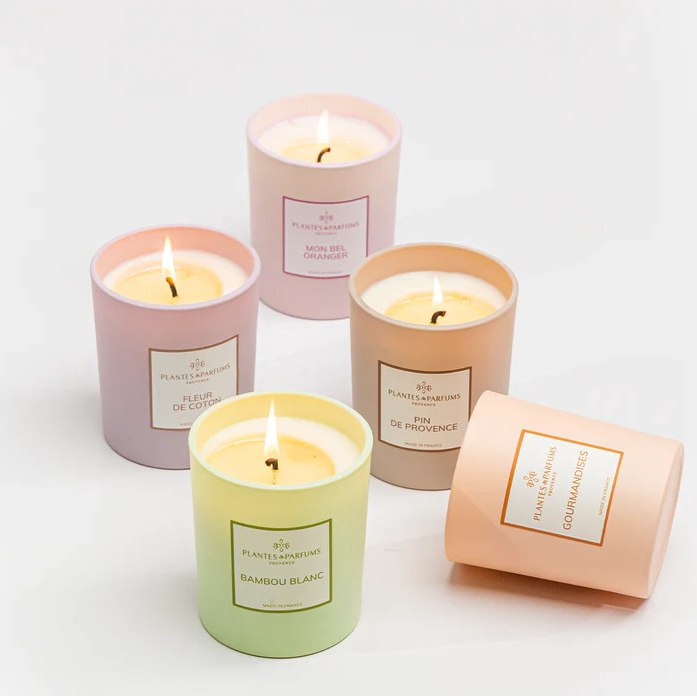Plantes & Parfums Duftlys Pion & Liljekonvall duftlys 180 gr