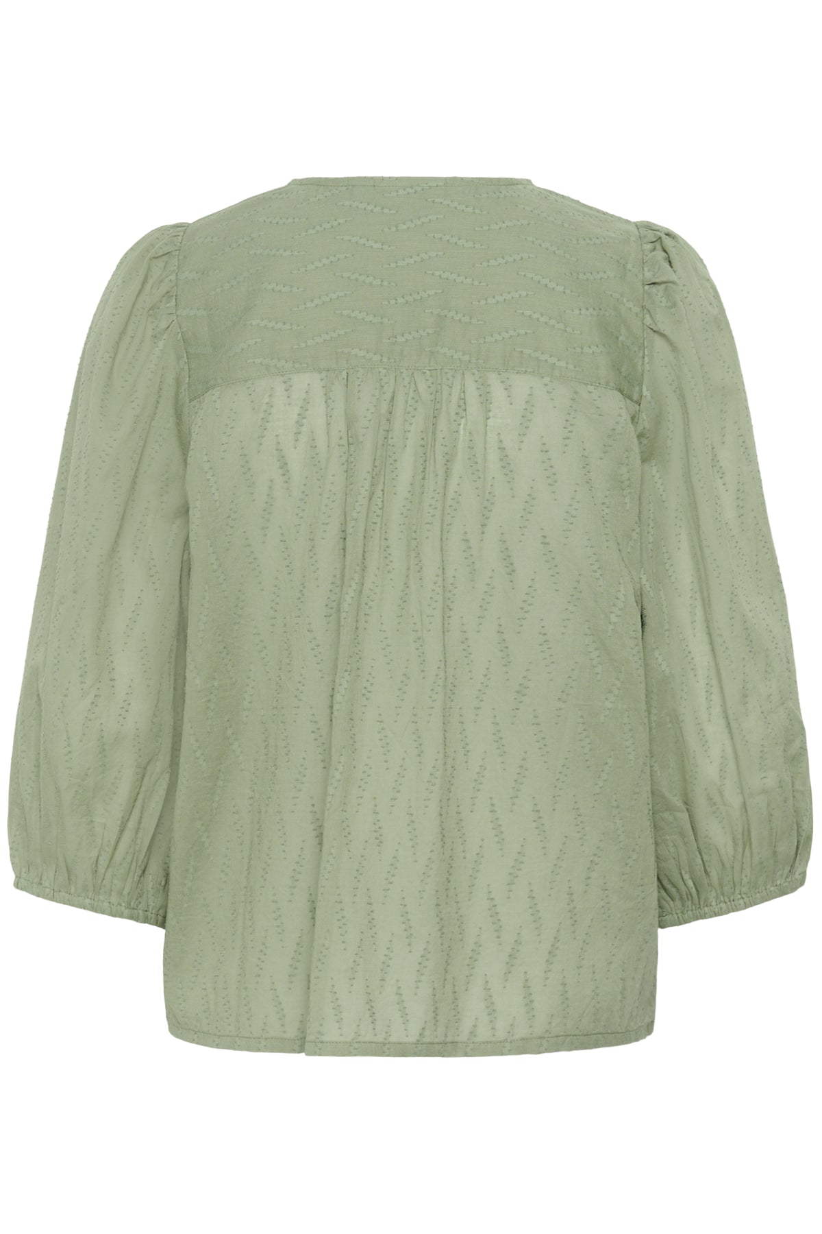 Kaffe Clothing KAgabriela V-neck Shirt Sea Spray