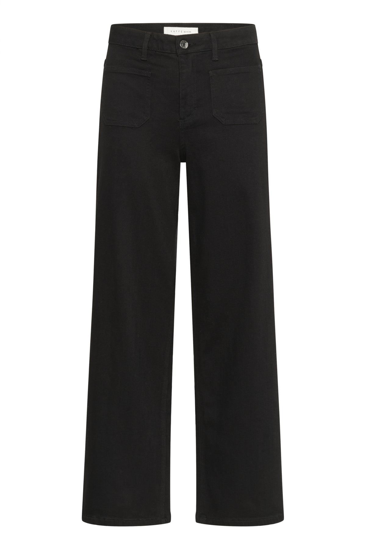 Kaffe Clothing KAbrook HW Reg Fit Jeans Black Deep 30 tommer