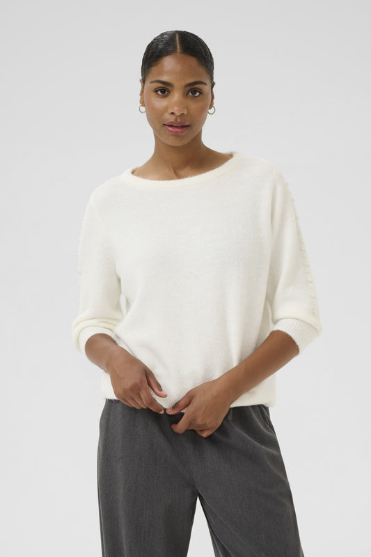 Kaffe Clothing KAbetty Pullover Chalk CC